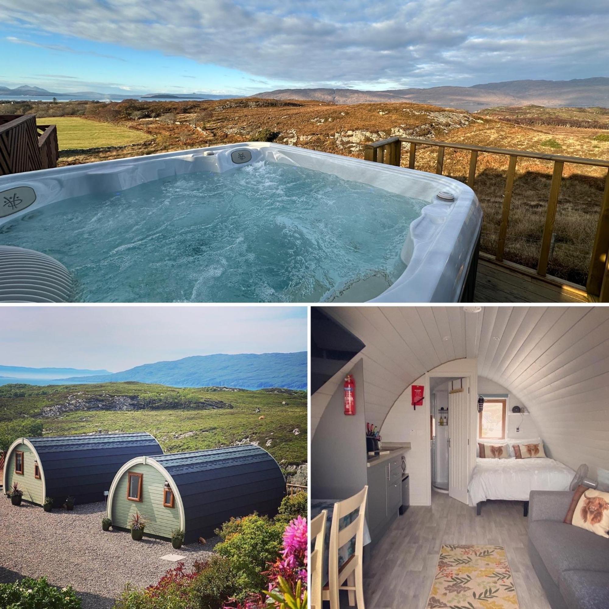 Chalet Duirinish Pods With Private Hot Tubs And Duirinish Bothy With No Hot Tub